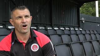 Bracknell Town 00 Poole Town  Post Match Manager Interview [upl. by Ivory]