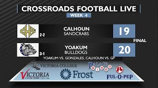 CFL Week 4 Calhoun vs Yoakum [upl. by Swenson]