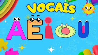 Vogais na Educação Infantil Aprendizado Divertido [upl. by Kenzi706]