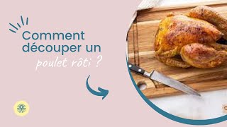 Comment découper un poulet roti [upl. by Pamela]