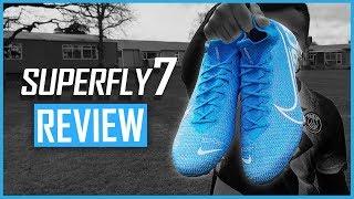 Nike Mercurial Superfly 7 Review  New Lights Pack Superfly 7 Elite FG Play test On Feet Review [upl. by Hourihan25]