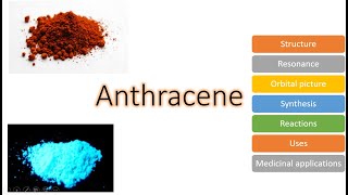 Anthracene Structure synthesis reactions and uses [upl. by Schnorr]