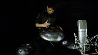 D Saladin 11 Handpan  Played by Rafael Sotomayor  Opsilon Handpan [upl. by Caia]