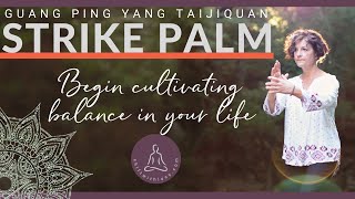 Movement 1 Guang Ping Yang Taijiquan Strike Palm To Ask Buddha [upl. by Izabel631]