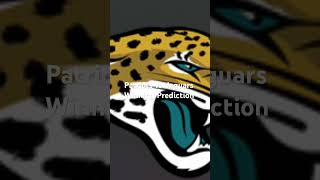 Patriots vs Jaguars Winning Prediction [upl. by Nho]