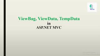 ViewBag  ViewData  TempData  ASPNET MVC Tutorials  Interview questions  In simple words [upl. by Noerb29]