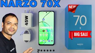 Realme Narzo 70x Unboxing and Details with HUGE Discount Price Drop [upl. by Debee]