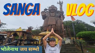 World Tallest Shiva Statue  134 Ft Height  Bhaktapur Nepal  kailashnath sanga vlog [upl. by Sirtemed]