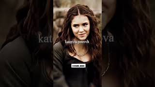 Katerina petrova or Katherine Pierce katherine fierce badass tvd elena dramamania nina ian [upl. by Padgett]