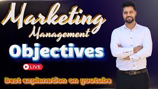 Marketing management  objectives of marketing management  Ezair commercia [upl. by Irita48]