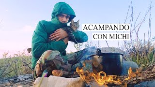 ACAMPANDO SOLO CON MI GATO EN UN CERRO  Dororock [upl. by Ferdinanda176]