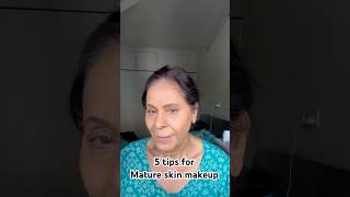 5 tips for mature skin makeup [upl. by Tiat396]