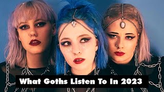 WHAT GOTHS LISTEN TO IN 2023 Spotifys MostStreamed Postpunk amp Goth Bands [upl. by Edny]