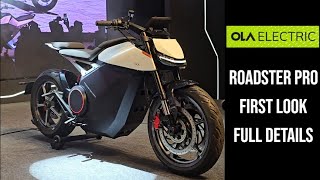 Ola Roadster Pro Walkaround Review  579 km Range ₹199 lacs onwards  Full Details [upl. by Winser]