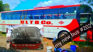 welcome batanggas base  202 bago kong bus  buhay bus driver Philippines [upl. by Inalaehon]