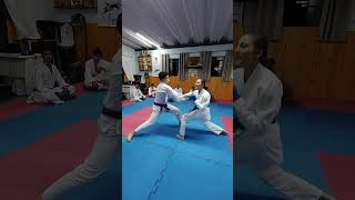 KUMITE  quotO GyakuZuki Salvaquot  BDK  Karate Gabriche aprenderkarate [upl. by Ettesil501]