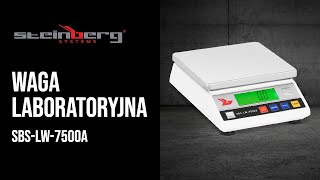 Waga laboratoryjna Steinberg Systems SBSLW7500A  Prezentacja produktu 10030049 [upl. by Thayne993]