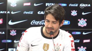 Alexandre Pato não vai comemorar gol contra o Internacional [upl. by Hobie]