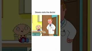 Stewie visits the doctor 😂shorts stewiegriffin familyguy [upl. by Enaz271]