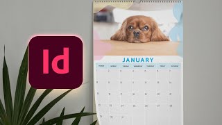 How to Create a Calendar Template in InDesign [upl. by Nwahsid]