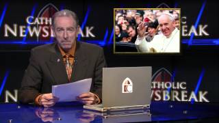 Pope Francis meets with Charismatics in Rome  Newsbreak 632014 [upl. by Lalittah]