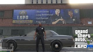 GTA 5  LSPDFR  EPiSODE 1  LETS BE COPS  PILOT GTA 5 PC POLICE MODS [upl. by Micheal743]