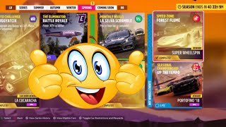 Forza Horizon 5 Weekly Speed Zone Challenge Forest Flume Complete Guide [upl. by Avlem]