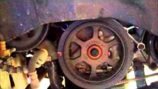 Serpentine belt noise  AC compressor clutch broken [upl. by Jaeger]