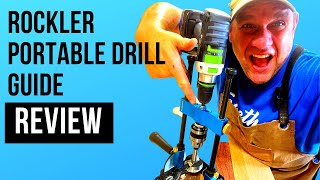 Rockler Portable Drill Guide Review [upl. by Akiret]