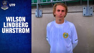 Wilson Lindberg Uhrström  2024 So Far At Hammarby U19 [upl. by Ahsertal755]