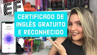 CERTIFICADO DE INGLÊS ONLINE GRÁTIS  Reconhecido internacional e oficial  relstudy [upl. by Gustafsson187]