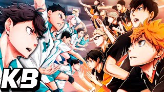 Karasuno vs Aoba Josai  Haikyuu Rap  Kballero [upl. by Leinad]