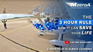 How a Simple Aviation Rule Saved My Life  MzeroA Online Ground School [upl. by Atinuhs]