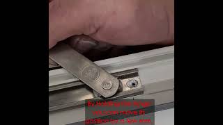 How To Window Window hinge adjustment [upl. by Lashoh132]