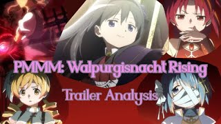 Puella Magi Madoka Magica Walpurgisnacht Rising Trailer Analysis  Theories [upl. by Millian]