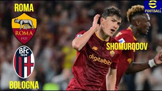 RomaBologna Italian Championship eFootball 2025 Ultra Realistic Graphics Top Player Level [upl. by Cohbert]