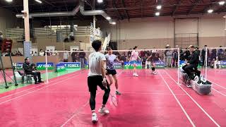 LIN YuanruiWANG Tianqing vs Stanley XingAnnabelle Zhou [upl. by Ayotnom]