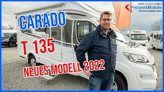 Carado T 135 Modell 2022  Kompaktes Reisemobil mit großartigem Raumgefühl [upl. by Wendi]