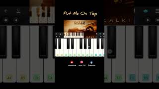 Bujji Theme Music On Piano 🎹  Kalki 2898 AD tuneparmar bgmi piano shorts music [upl. by Otrebla]