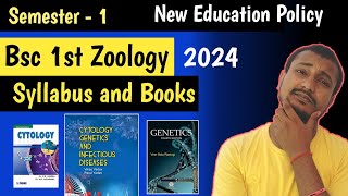 Bsc 1st year zoology syllabus Bsc zoology 1st year syllabus semester 1 and books pdf of semester 1 [upl. by Murry]