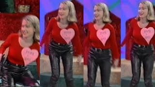 90s Leather Jeans chick from ITV show [upl. by Anibas]