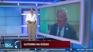 GUTERRES NA RUSSIA [upl. by Dnalrah732]