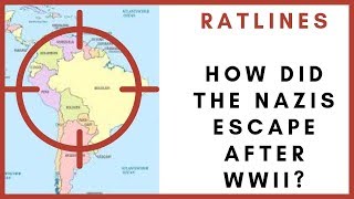 Ratlines  How did the Nazis escape after WWII [upl. by Necyla]