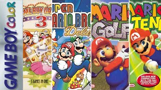 Mario Games for GBC [upl. by Macegan]