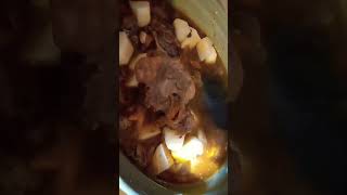 oxtail in the slow cooker [upl. by Demitria]