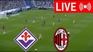 🔴 In Diretta  FiorentinaMilan  Serie A TIM 2324  PES 21 Video Simulation Gameplay [upl. by Hamfurd]