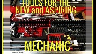 TOOLS For The NEW MECHANIC and the Aspiring Mechanic  TOOL BOX TOUR [upl. by Corb504]