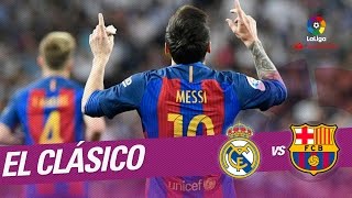 El Clásico  Golazo de Messi 23 Real Madrid vs FC Barcelona [upl. by Arimay]