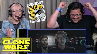 Star Wars The Clone Wars is Back  SDCC Official Trailer [upl. by Aidaas]