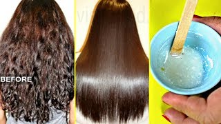 My Friend Told Me a Secret To Straighten Hair Permanently At Home Better Than Keratin Or Rebonding [upl. by Einad781]